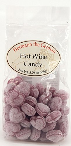 6-Pack Hermann the German Hard Candy 5.29-ounce Bags (6-Pack Hot Wine)