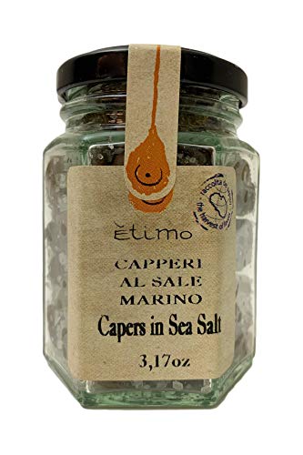 Etimo Pantelleria Capers in Sea Salt