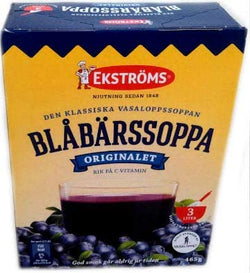 Ekstroms Large Size Blueberry Soup - Blabarssoppa 3-Pack