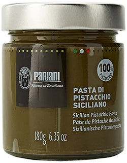 Pariani 100% Pure Sicilian Pistachio Paste (Unsweetened) 180g (6.35oz)