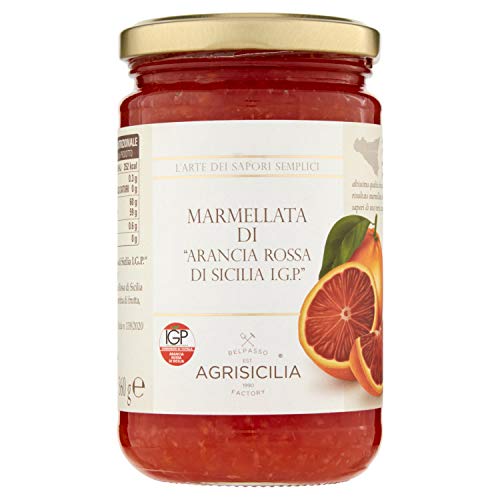 Sicilian Jam by Agrisicilia - Blood Orange Marmalade (12.7 ounce)
