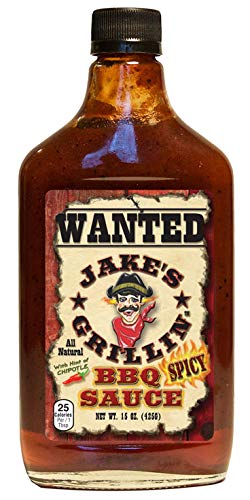 Jake’s Grillin Spicey BBQ Sauce - 16oz