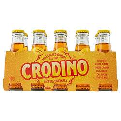 Crodino: non-alcoholic bitter aperitif, produced since 1964 - 10 x 100 ml - Beauty and Blossom