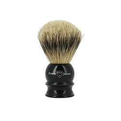 Edwin Jagger Silver Tip Badger Shave Brush, Medium Handle … - Beauty and Blossom