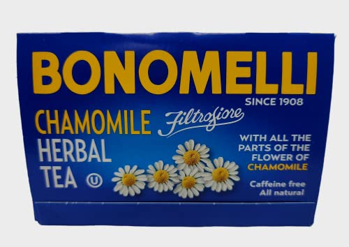 Bonomelli - Filtrofiore Chamomile Herbal Tea, (2)- 14 pc. Pkgs. - Beauty and Blossom