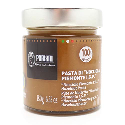 Pariani 100% Pure Unsweetened Hazelnut Paste from Italy 180 Gram