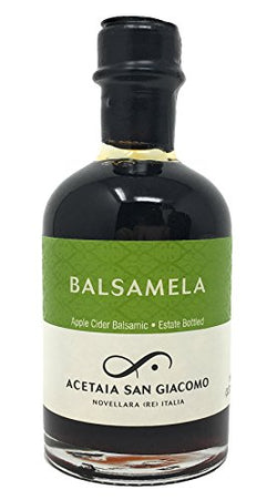 San Giacomo USDA Organic Balsamela Apple Balsamic Vinegar 3.37 fl oz (100ml) - Beauty and Blossom
