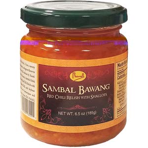 Runel Sambal Ijo Padang (Padang Green Chili Sauce) 6.5 oz (Pack of 6) - Beauty and Blossom