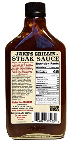Jake's Grillin Steak Sauce - 15.5oz