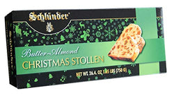 Schlunder Butter Almond Christmas Stollen Box, 750g, Made in Germany - Beauty and Blossom