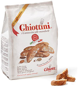 Ghiott Ghiottini Almond Biscotti Cookies 1Killogram (2.2 Pound) Package Italian Import