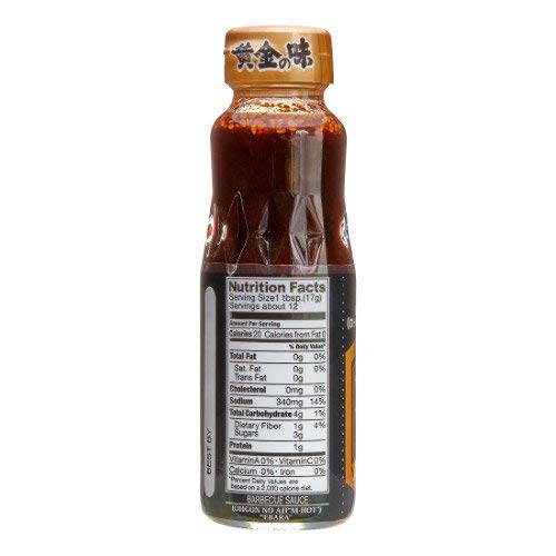 [Pack of 2, Medium Hot] [Produt of Japan] Ebara Ogon No Aji Fruit Base Yakiniku BBQ Sauce - 6.1 Fl Oz