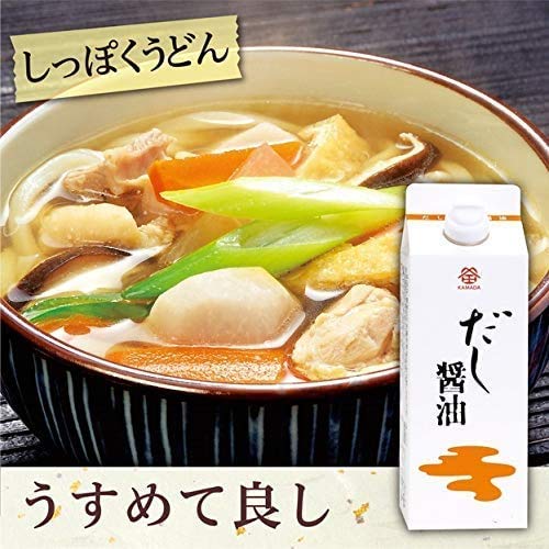 KAMADA Dashi Soy Sauce 500ml (Pack of 2) - Product of Japan