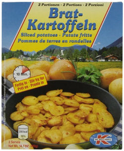 Dr. Willi Knoll Brat-Kartoffeln Sliced Potatoes, 14.1-Ounce Boxes (Pack of 5)