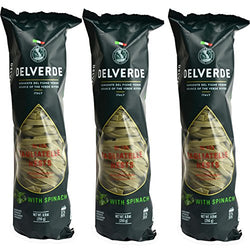 Delverde Artisan Made Spinach Tagliatelle Nests with Spring Water Certified Kosher 8.8oz - Beauty and Blossom
