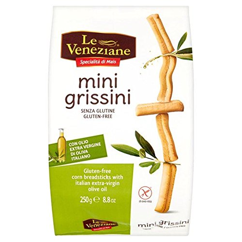Le Veneziane Gluten Free Grissini Breadsticks - 250g - Beauty and Blossom