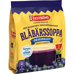 Ekstroms Original Blueberry Powder Soup - MADE IN SWEDEN - Blabarssoppa 465 g - 16.4 oz.