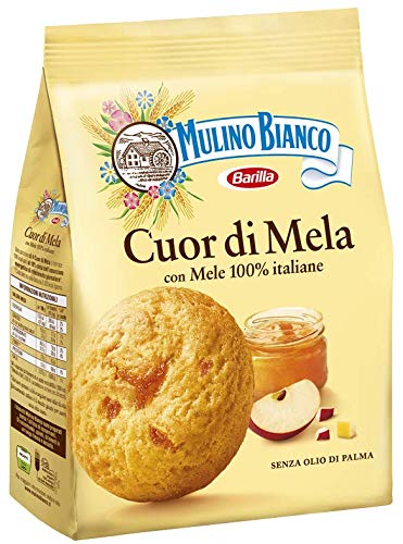 Mulino Bianco Cuor Di Mela 250g From Italy Pack of 4