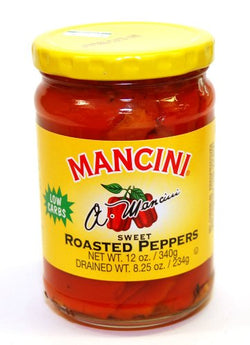Mancini - Sweet Roasted Peppers, (2)- 12 oz. Jars