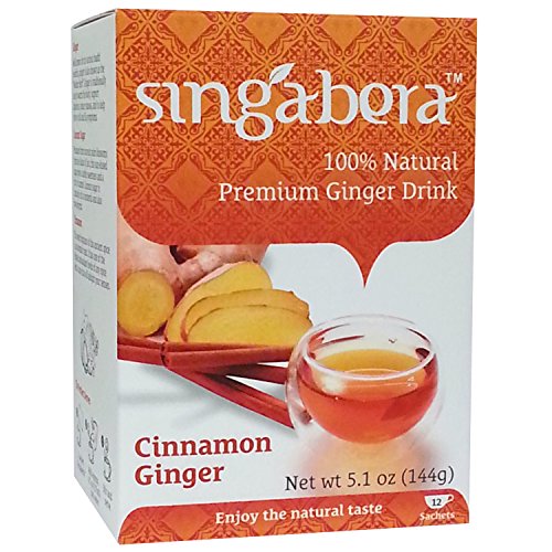Singabera Ginger Drink - Lemon Ginger Flavor 6.3 oz (Pack of 3) - Beauty and Blossom