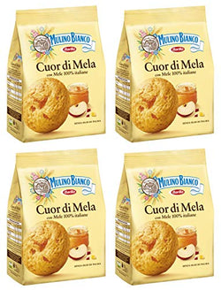 Mulino Bianco Cuor Di Mela 250g From Italy Pack of 4