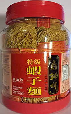 1 BOX OF SAU TAO BRAND CHINESE NOODLES NON-FRIED/SHRIMP-EGG FLAVOR
