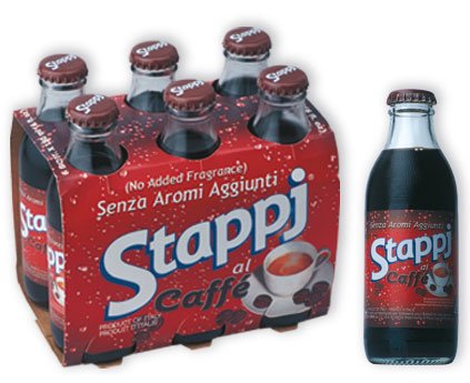 STAPPJ Coffee Soda 6.8 Fl. oz. Glass Bottle ( Pack of 6)