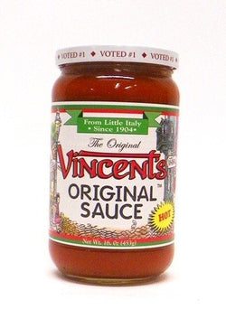 The Original Vincent's Sauce HOT Flavor 16oz