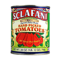 Hand Picked Whole Peeled Plum Tomatoes in 28 Ounce Cans