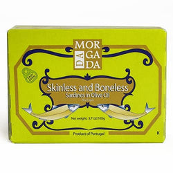 Skinless and Boneless Portuguese Sardines in Olive Oil (3.7 ounce)