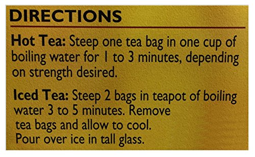 Dynasty 100% Natural Tea 16 Individual Tea Bags Per Pack