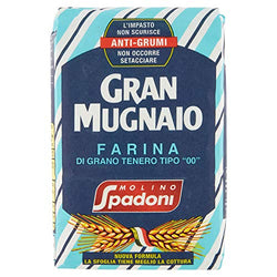 Molino Spadoni Gran Mugnaio Soft Wheat Flour Type "00" 1kg 35.27oz