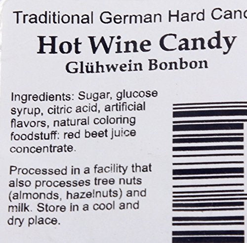 6-Pack Hermann the German Hard Candy 5.29-ounce Bags (6-Pack Hot Wine)
