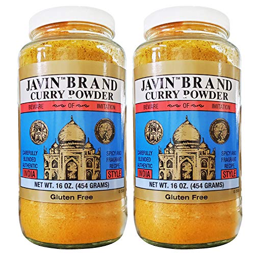 Javin Authentic Indian Curry Powder (2 Pack, Total of 32oz)