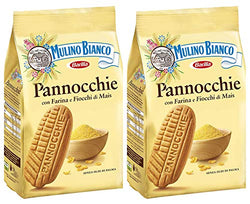 Pannocchie Mulino Bianco Italian Cookies12.3 oz (350g) From Italy Pack of 2