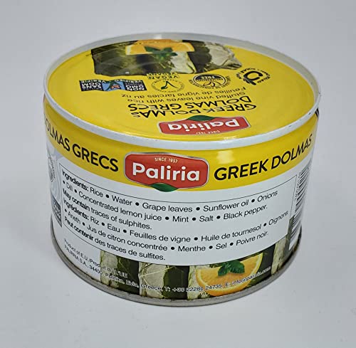 Palirria Greek Dolmas, 14 Ounce Cans (Pack of 3)