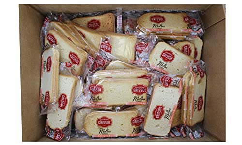 Grissol Original Melba Toast, 40 Individual 2-Count Packages - Beauty and Blossom