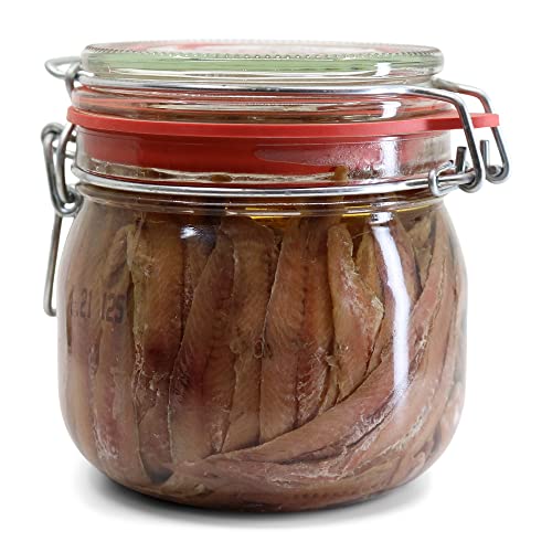 Merro Anchovy Fillets in Pure Olive Oil - 24oz