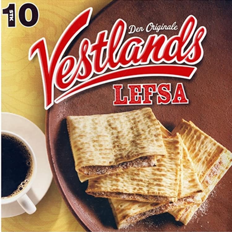 Den Originale Vestlands Lefsa – Soft Flatbread 350g