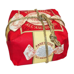 Chiostro Panettone Filled with Amaretto Creme and Coated in Chocolate and Ama...