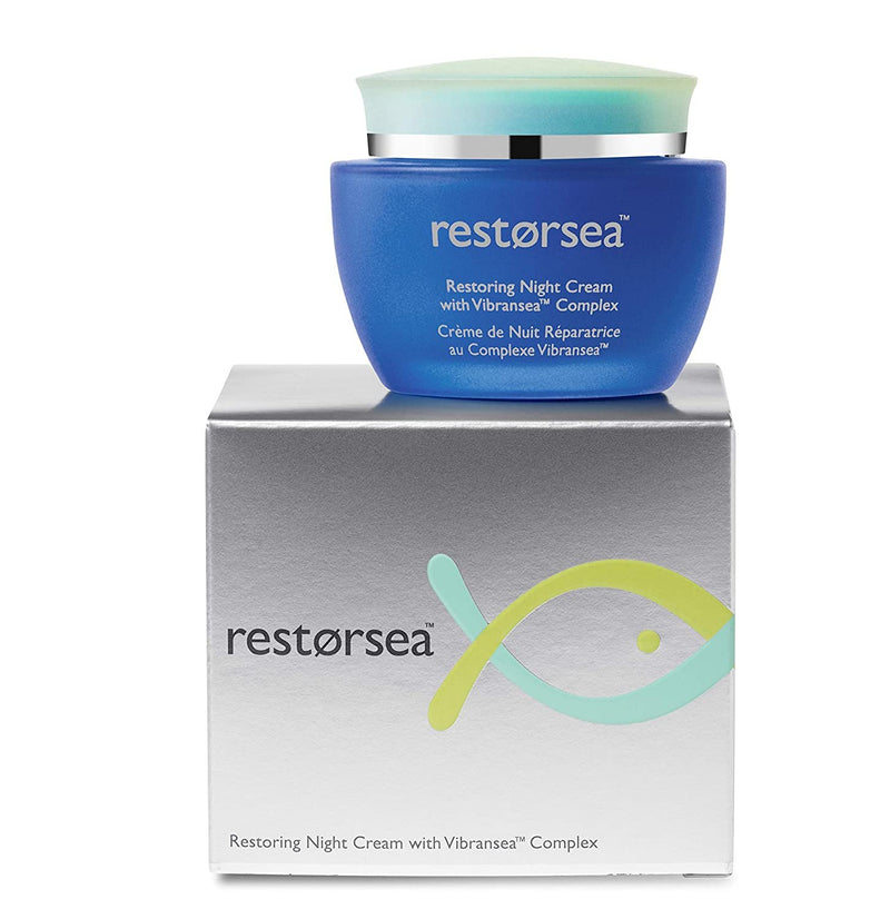 Restoring Night Cream with Vibransea Complex, 1.7oz - Beauty and Blossom