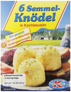 Dr. Willi Knoll Bread Dumplings in Bag, 7.05 Ounce (Pack of 7) - Beauty and Blossom