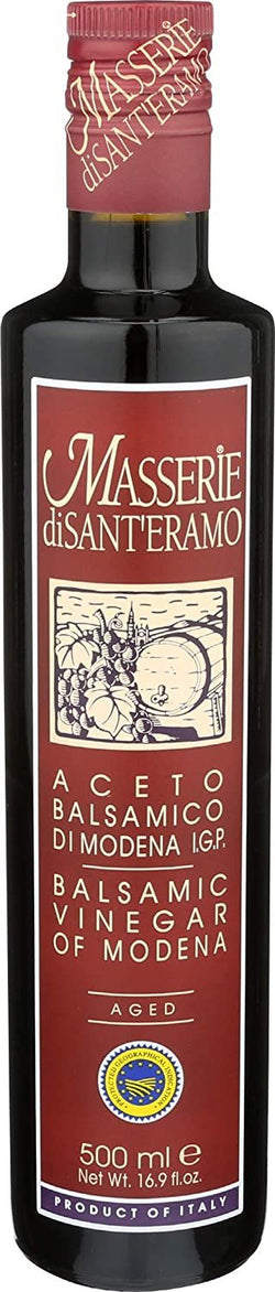MASSERIE DI SANTERAMO Balsamic Vinegar, 17 OZ - Beauty and Blossom