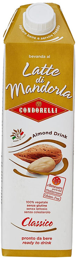Condorelli "Latte Di Mandorla" Sicilan Almond Milk 1 Lt - Beauty and Blossom