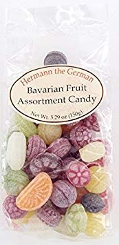 6-Pack Hermann the German Hard Candy 5.29-ounce Bags - Beauty and Blossom
