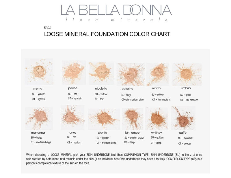 La Bella Donna Loose Minerals Foundation - Beauty and Blossom