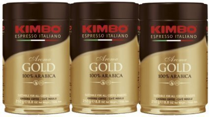 Kimbo Espresso Coffee Italiano Aroma Gold 100% Arabica 3 pack - Beauty and Blossom